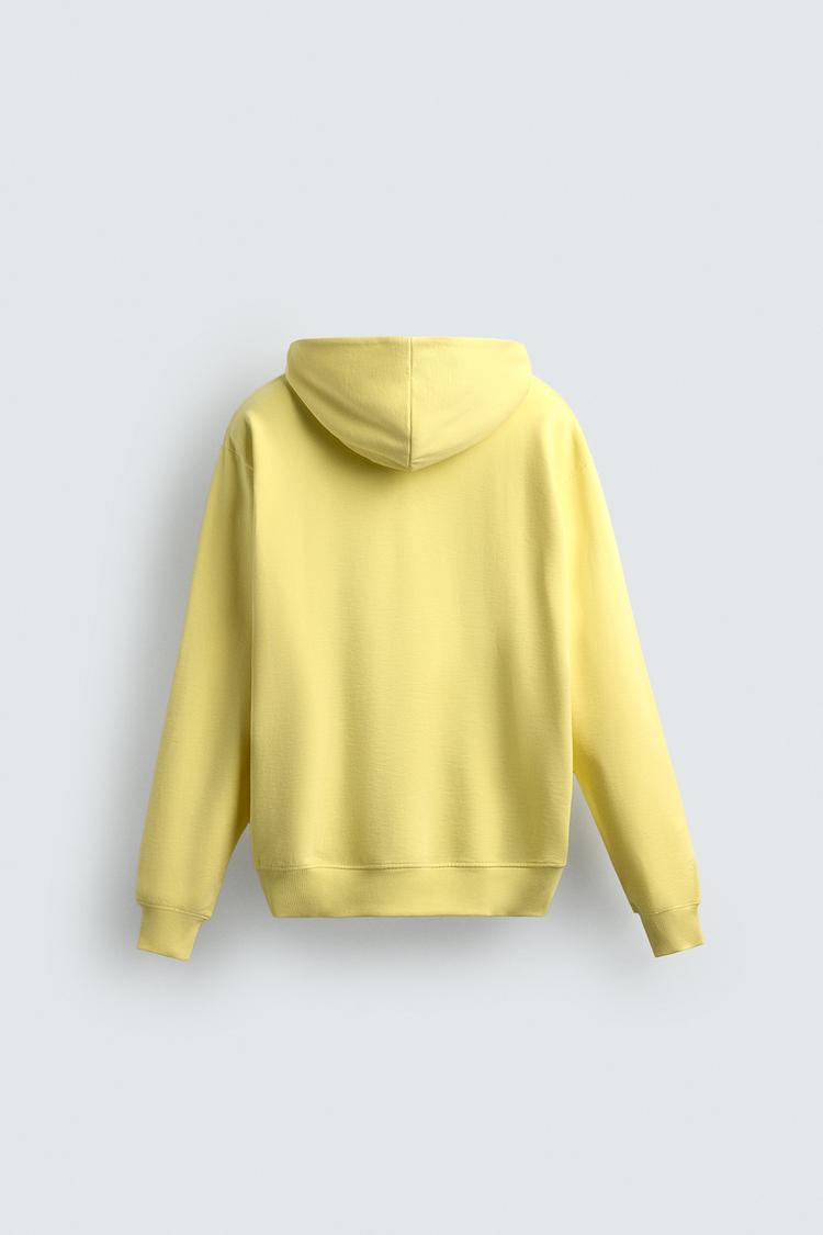 Yellow Oversized Hoodie