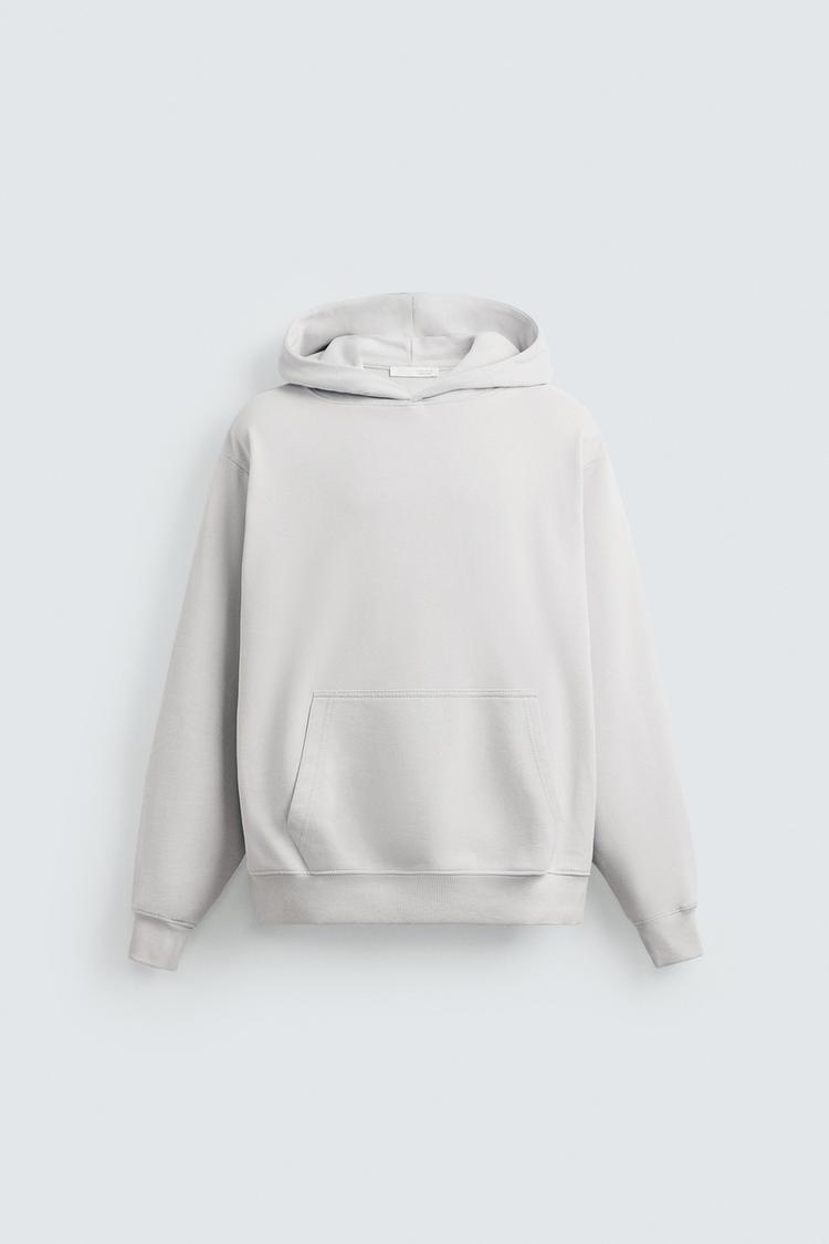 White Oversized Hoodie