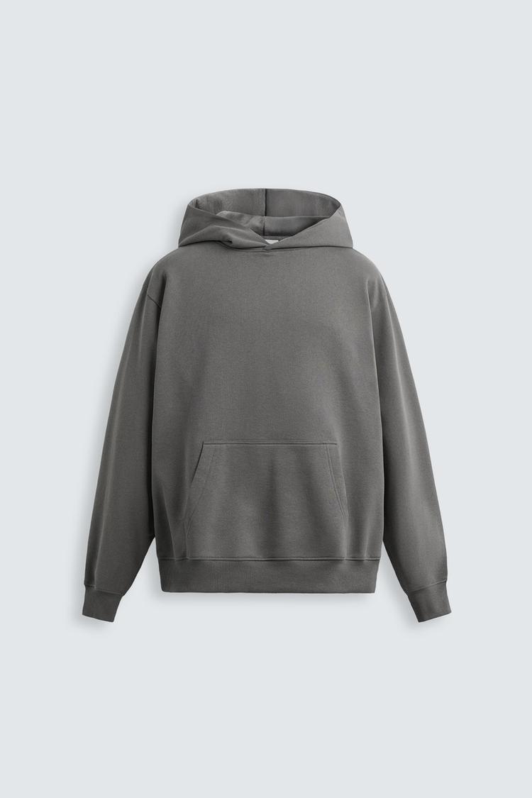 Gray Oversized Hoodie