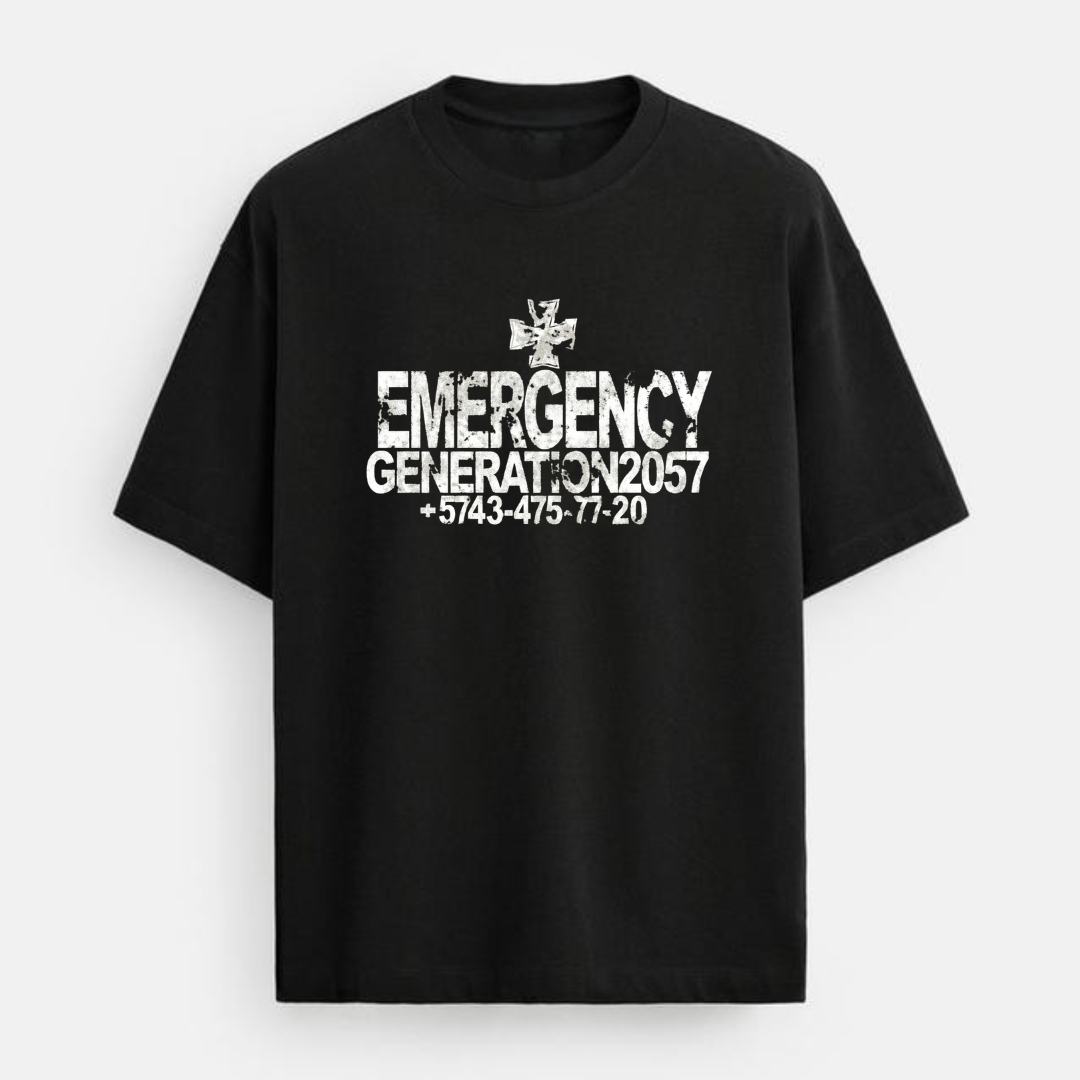 Emergency Protocol Oversized T-shirt