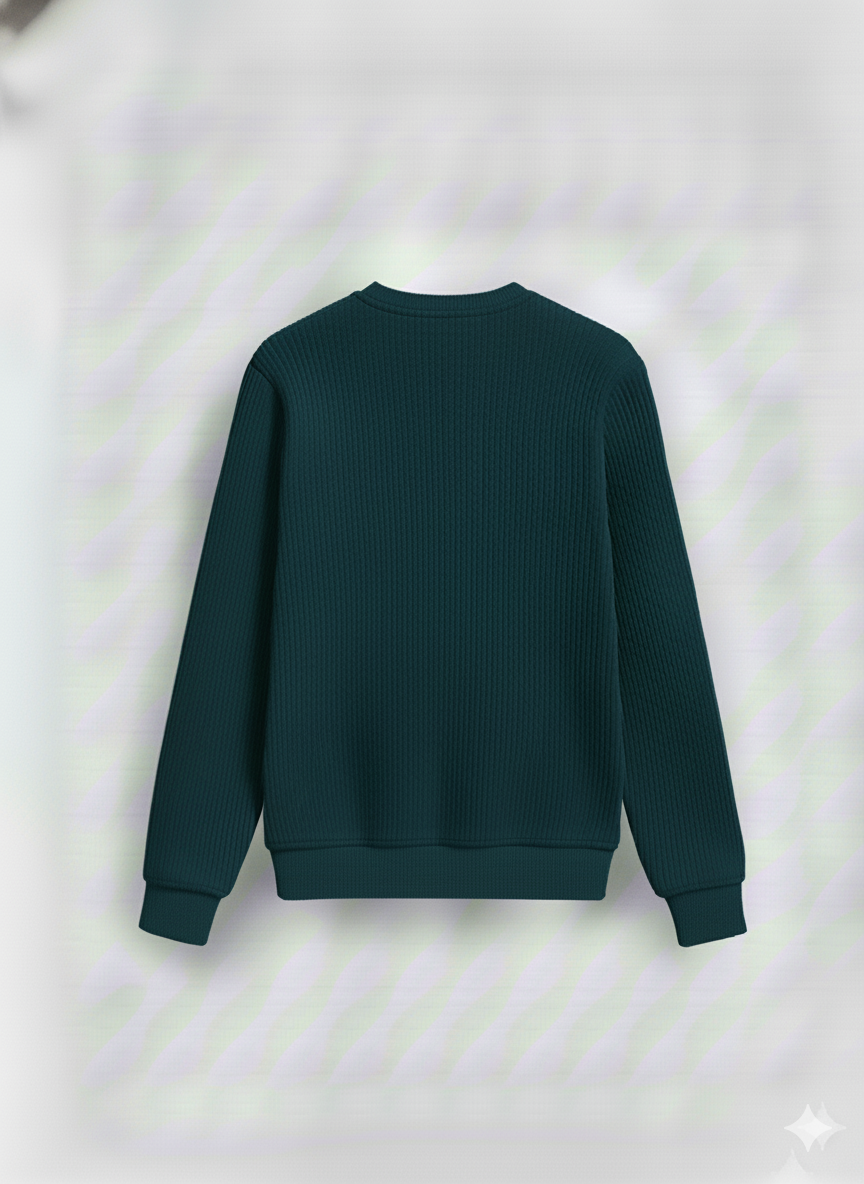 2 Pieces Waffle Knit Henley Pack (Deep Teal & Dark Brown)