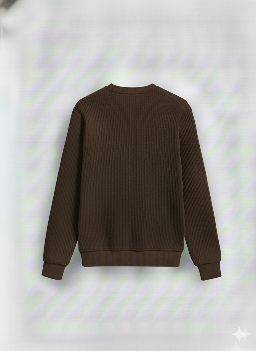 2 Pieces Waffle Knit Henley Pack (Maroon & Dark Brown)